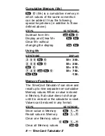 Preview for 12 page of Calculated Industries 9530 Pocket Reference Manual