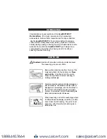 Preview for 2 page of Calculated Industries AccuMaster XT 7440 User Manual