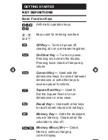 Preview for 4 page of Calculated Industries Construction Master 5 4050 Pocket Reference Manual