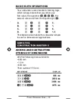 Preview for 15 page of Calculated Industries Construction Master 5 4050 Pocket Reference Manual