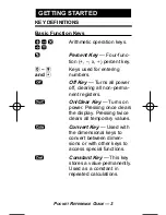 Preview for 4 page of Calculated Industries Construction
Master HeavyCalc 4320 Pocket Reference Manual