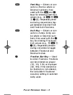 Preview for 6 page of Calculated Industries Construction
Master HeavyCalc 4320 Pocket Reference Manual