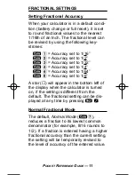 Предварительный просмотр 12 страницы Calculated Industries Construction
Master HeavyCalc 4320 Pocket Reference Manual