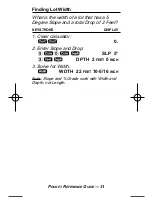 Preview for 32 page of Calculated Industries Construction
Master HeavyCalc 4320 Pocket Reference Manual