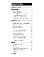 Preview for 2 page of Calculated Industries Construction Master HeavyCalc User Manual