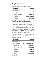 Preview for 18 page of Calculated Industries Construction Master HeavyCalc User Manual