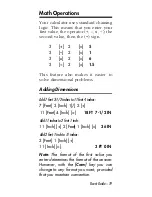 Preview for 19 page of Calculated Industries Construction Master HeavyCalc User Manual