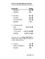 Preview for 23 page of Calculated Industries Construction Master HeavyCalc User Manual