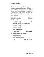 Preview for 33 page of Calculated Industries Construction Master HeavyCalc User Manual