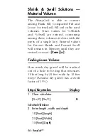 Preview for 46 page of Calculated Industries Construction Master HeavyCalc User Manual