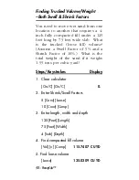 Preview for 48 page of Calculated Industries Construction Master HeavyCalc User Manual