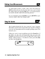 Preview for 18 page of Calculated Industries DigiRoller User Manual