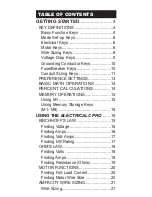 Preview for 3 page of Calculated Industries ElectriCalc Pro Pocket Reference Manual