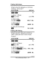 Preview for 18 page of Calculated Industries ElectriCalc Pro Pocket Reference Manual