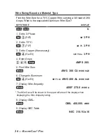 Preview for 35 page of Calculated Industries ElectriCalc Pro User Manual