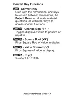 Preview for 5 page of Calculated Industries Home ProjectCalc Reference Manual