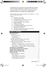 Preview for 2 page of Calculated Industries Kitchen Calc PRO Master Chef's Edition 8305 User Manual