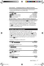 Preview for 8 page of Calculated Industries Kitchen Calc PRO Master Chef's Edition 8305 User Manual