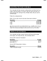 Preview for 11 page of Calculated Industries KitchenCalc Pro User Manual