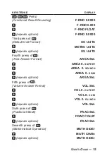 Preview for 16 page of Calculated Industries Machinist Calc 4086 User Manual