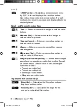 Preview for 8 page of Calculated Industries MACHINIST CALC PRO User Manual