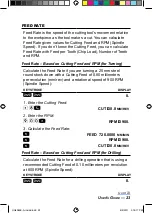 Preview for 25 page of Calculated Industries MACHINIST CALC PRO User Manual