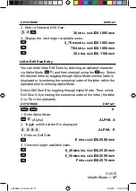 Preview for 49 page of Calculated Industries MACHINIST CALC PRO User Manual