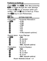 Предварительный просмотр 12 страницы Calculated Industries Measure Master 4018 Pocket Reference Manual