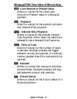 Preview for 4 page of Calculated Industries Mortgage PaymentCalc 3401 User Manual