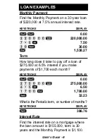 Preview for 8 page of Calculated Industries Mortgage PaymentCalc 3401 User Manual