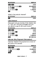 Preview for 9 page of Calculated Industries Mortgage PaymentCalc 3401 User Manual