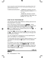 Preview for 34 page of Calculated Industries PlumbingCalc Pro User Manual