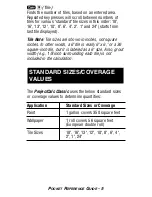 Preview for 7 page of Calculated Industries PROJECTCALC CLASSIC 8503 Pocket Reference Manual