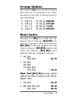 Preview for 13 page of Calculated Industries QUALIFIER PLUS IIx User Manual