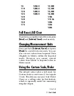 Preview for 7 page of Calculated Industries SCALE MASTER CLASSIC 6020 User Manual