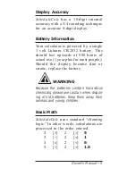 Предварительный просмотр 5 страницы Calculated Industries ScheduleCalc Owner'S Manual