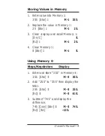 Предварительный просмотр 9 страницы Calculated Industries ScheduleCalc Owner'S Manual