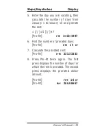 Предварительный просмотр 33 страницы Calculated Industries ScheduleCalc Owner'S Manual