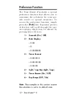 Preview for 12 page of Calculated Industries Time Master II User Manual