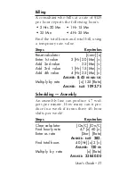 Preview for 31 page of Calculated Industries Time Master II User Manual