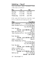 Preview for 32 page of Calculated Industries Time Master II User Manual