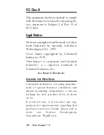 Preview for 38 page of Calculated Industries Time Master II User Manual