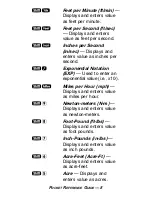 Preview for 9 page of Calculated Industries ULTRA MEASURE MASTER 8020 Pocket Reference Manual