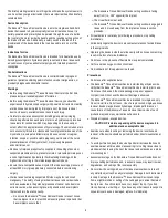 Preview for 3 page of Caldera Benesta CAL-TR1511 Instructions For Use Manual