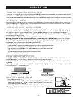 Предварительный просмотр 7 страницы Caldera Highland Series Owner'S Manual