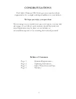 Preview for 3 page of Caldera SSK305LP-C Use And Care Manual