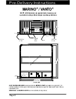 Предварительный просмотр 6 страницы Caldera Vacanza Aventine Pre-Delivery Instructions