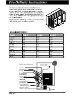 Preview for 4 page of CalderaSpas Paradise Series Hawaiian Pre-Delivery Instructions