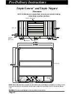 Preview for 6 page of CalderaSpas Paradise Series Hawaiian Pre-Delivery Instructions