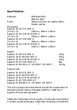 Предварительный просмотр 4 страницы Caldertech Squeeze 16 20 25 32 SDR 11 Operating Instructions And Specifications